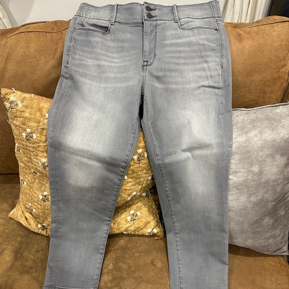 Gray denim